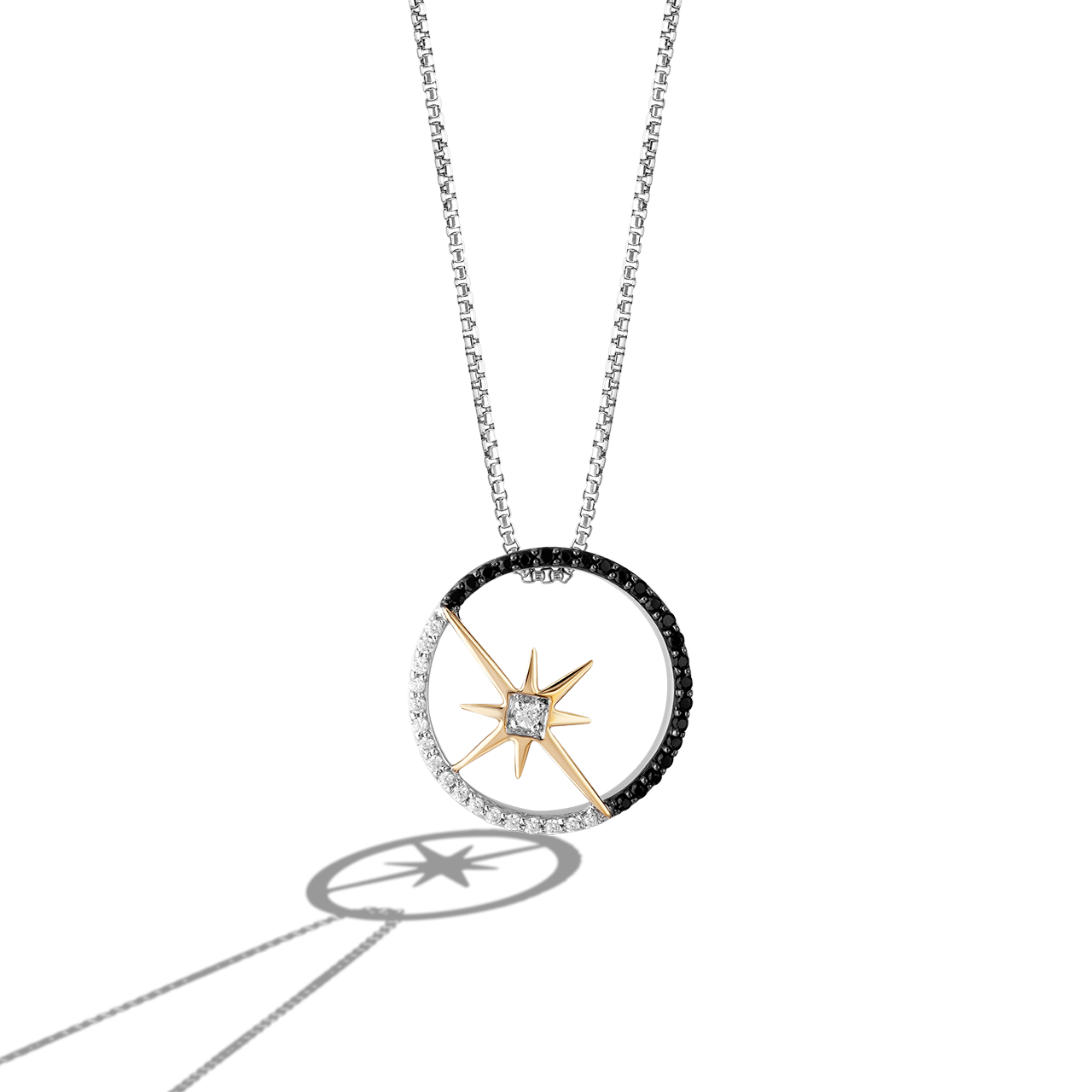 Fine Jewelry OF LIGHT WOMEN'S PENDANT White Diamonds