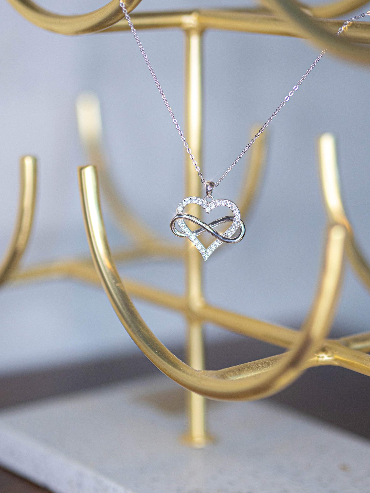 Infinity Heart Necklace