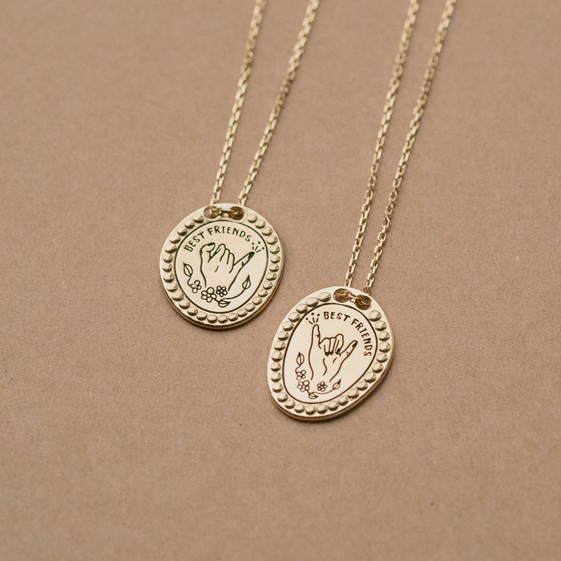 Best Friends Necklaces(2pcs)