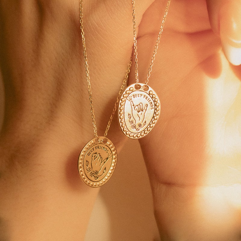 Best Friends Necklaces(2pcs)