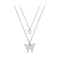 925 Silver Butterfly Necklace