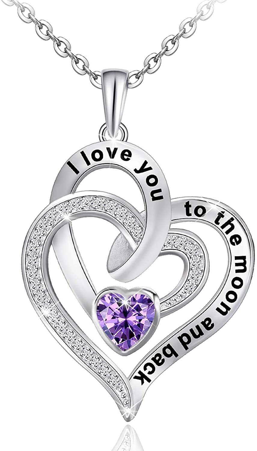 Distance Heart Necklace for Women