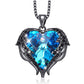Angel Wing Love Heart Necklaces