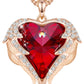 Angel Wing Love Heart Necklaces