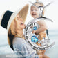 Health and Longevity Mom and Baby Sea Turtle Pendant Necklace for Women 925 Sterling Silver Love Heart Jewelry Gifts for Women Girls Mother Wife