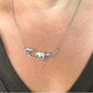 Inspired Silhouette Necklace
