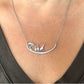 Inspired Silhouette Necklace