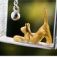 925 Silver Necklace "Playful cats"