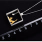 925 Silver Necklace "Playful cats"
