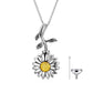 925 Sterling Silver  Urn Bar Disc Necklace Keepsake Ashes Cremation Hair Memorial Jewelry