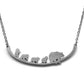 Inspired Silhouette Necklace