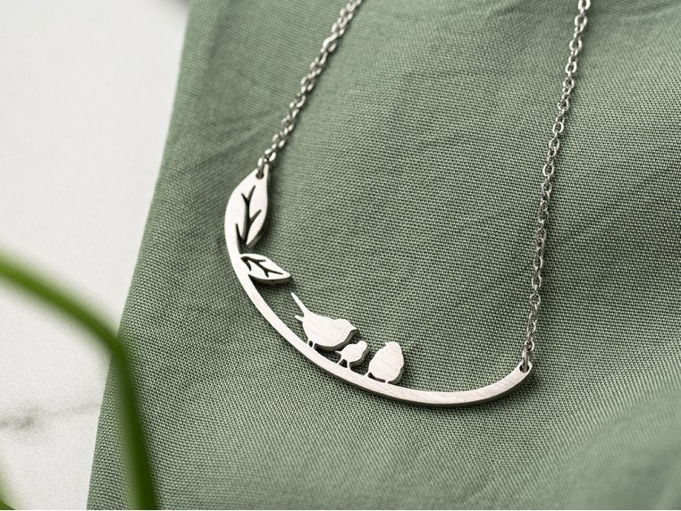 Inspired Silhouette Necklace